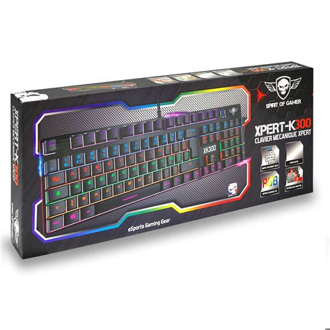 Clavier Mécanique SPIRIT OF GAMER CLA XK300 RGB prix tunisie Price tn