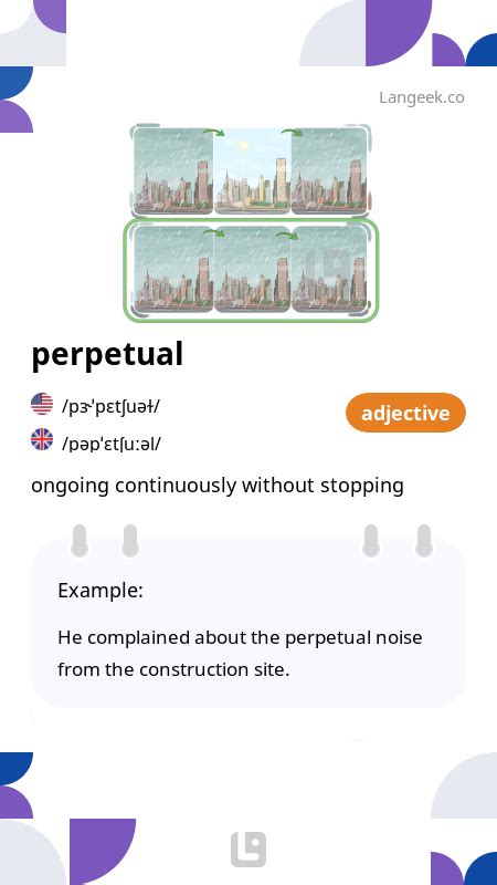 definition meaning  perpetual picture dictionary