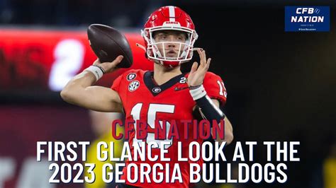 CFB All America - Georgia Bulldogs - 2023 First Glance Look - Win Big ...