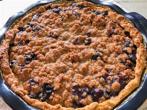 Blueberry Crumb Pie Recipe