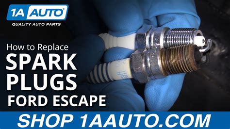 How To Replace Spark Plugs 08 12 Ford Escape 1a Auto