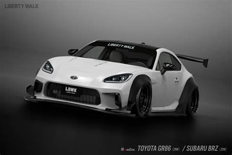 Liberty Walk Lb★nation Works Complete Body Kit For Zd8 Zn8 Subaru Brz