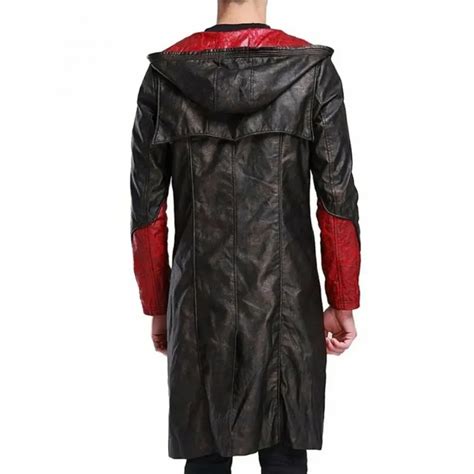 Dmc Dante Leather Hooded Coat Jacketsbyt