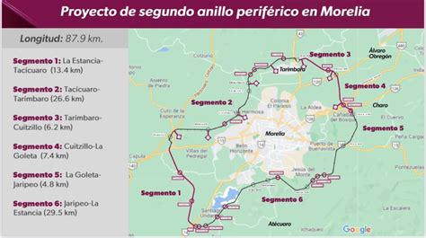 Mil Mdp Costar El Segundo Anillo Perif Rico De Morelia