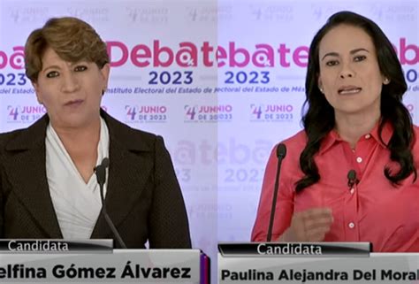 IEEM celebró el primer debate entre las candidatas a la gubernatura del