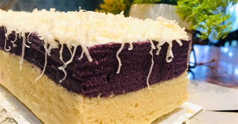 Resep Lapis Talas Bogor Bolu Taro Kukus Oleh Azkaa Cookpad