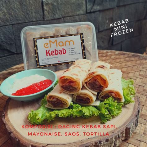 Jual Kebab Frozen Mini Isi 10 Pcs Shopee Indonesia