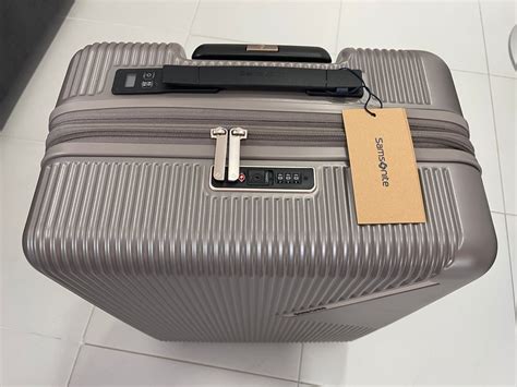 Samsonite Luggage Prestige Cm Spinner Exp With Built In Scale Silver