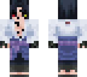 Sasuke Uchiha Curse Mark | Minecraft Skin