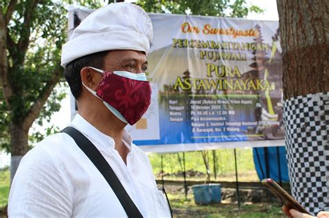 Piodalan Sucikan Kembali Satu Tahun Pura Astawinayaka ITN Malang