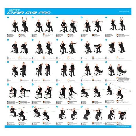 28 Day Chair Yoga For Seniors Printable