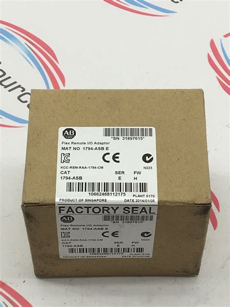 Allen Bradley Asb Series E Flex Remote I O Adapter