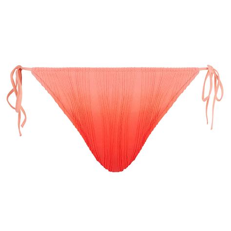 Bikini Orange Tie And Dye Suisses