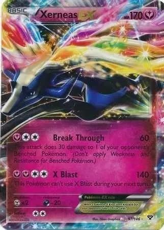 Carta Pokemon Xerneas Ex Portugues Copag Brindes Parcelamento