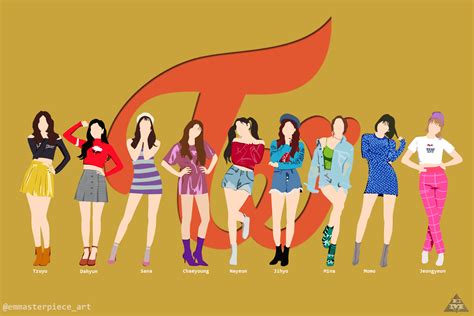 Twice Vector Art Twice Fanart Fan Art Twice What Is Love