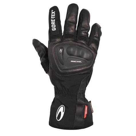 Richa Gloves Hurricane Gore Tex Black Gloves From