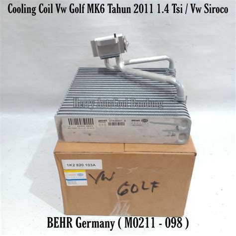 Jual Evaporator Cooling Coil Ac Mobil Vw Golf MK6 Tahun 2011 Vw