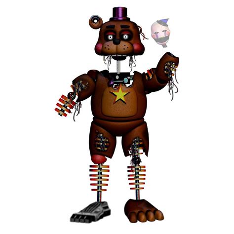 Ignited Rockstar Freddy Con Fondo Y Sin Fondo Fnaf Amino Espa Ol