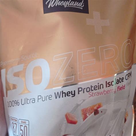 Iso Zero 100 Ultra Pure Whey Protein Isolate CFM Strawberry Field