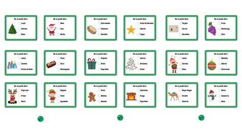 Divertido juego de vocabulario El tabú navideño