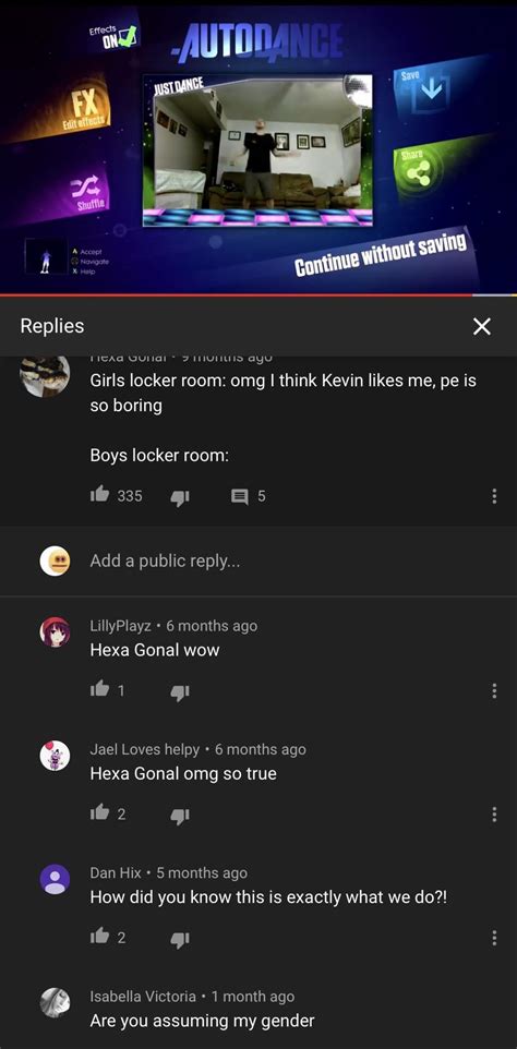 Found on a ymca just dance video : r/notlikeothergenders