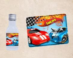 Adesivo Garrafinha Ml Hot Wheels No Elo KakoDesign
