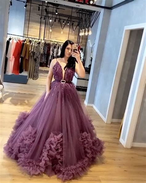 Pin By Houda On Robe Chic Femme Tulle Prom Dress Prom Dresses Lace