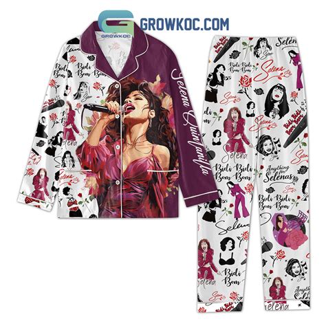 Selena Quintanilla Bidi Bidi Bom Bom Pajamas Set - Growkoc