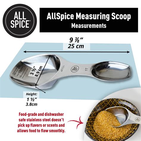 Stainless Steel Measuring Scoop – HausLogic