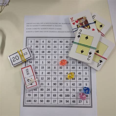 Giochi A Stazioni Con Le Tabelline Classe 3a MaestraMarta