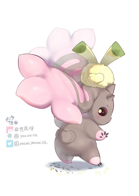 Lopmon And Bosamon Digimon Drawn By Youzaiyouzai Danbooru