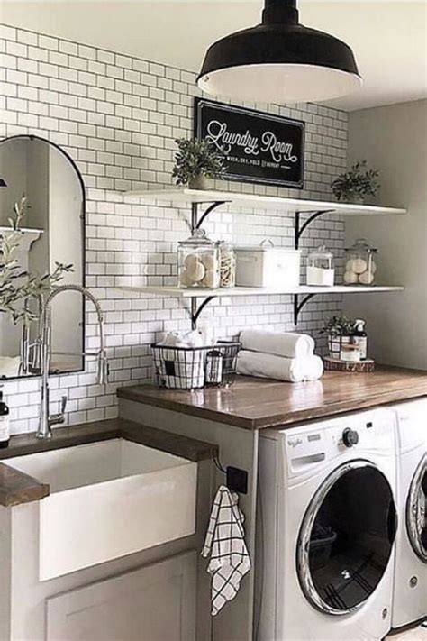 70 Beautiful Farmhouse Laundry Room Ideas Nikki S Plate