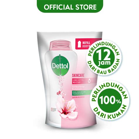 Dettol Sabun Mandi Cair Skincare 410ml Lazada Indonesia