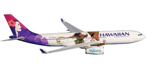 Hawaiian A330 200 Moana Livery 3 By Dipperbronypines98 On Deviantart