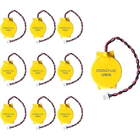 Amazon EEMB 10PACK CMOS Battery 3V CR2032 With Wire Leads And