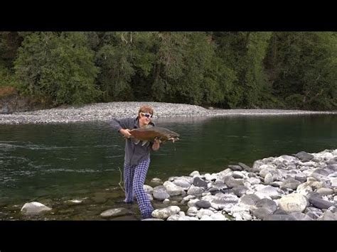 Epic Coho Catch In The Olympic National Forest YouTube