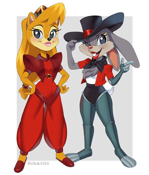 Sally Acorn And Bunnie Rabbot