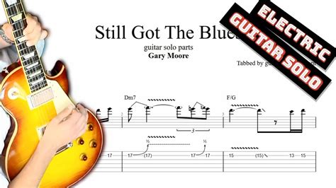 Still Got The Blues Solo TAB Electric Guitar Solo Tabs PDF Guitar