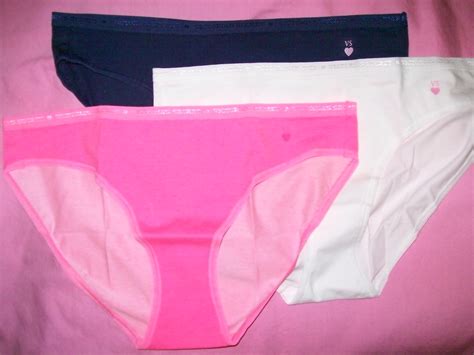 Victoria S Secret Lingerie Signature Cotton Bikini Panty Lots Naughty