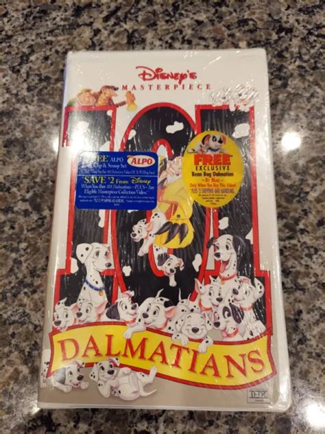 Dalmations Vhs Walt Disney Masterpiece Collection Factory