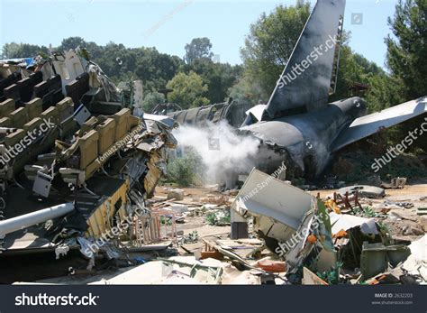 Airplane Crash Scene Movie Stock Photo 2632203 - Shutterstock