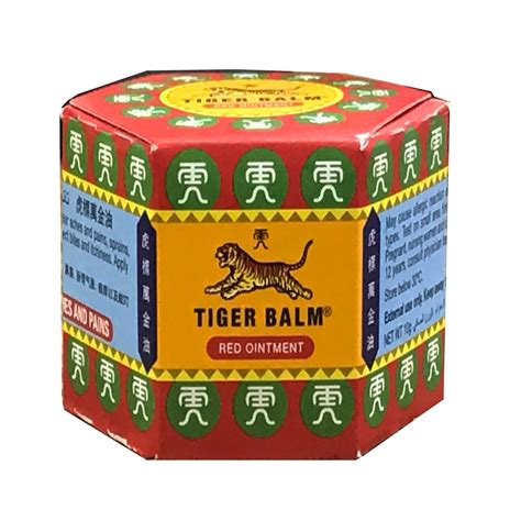 Tiger Balm Red Extra Strength G Filipino Grocery Asian Food