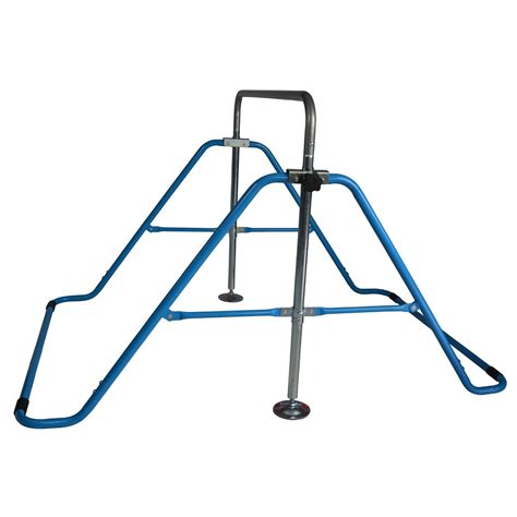 FitKidz Jungle Gym Monkey Bars Adjustable Climbing Tower Blue ...