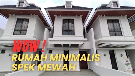 Wow Rumah Minimalis Spek Mewah Di Kodau Jati Warna Bekasi Youtube