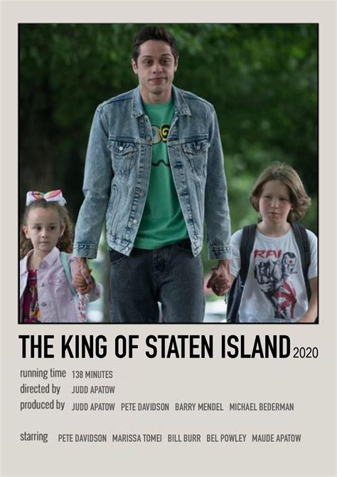 the king of staten island polaroid poster | Indie movie posters, Movie posters minimalist ...