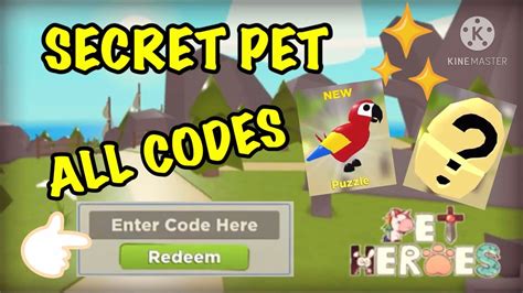 Pet Heroes Codes And How To Get The First Secret Pet Roblox Youtube