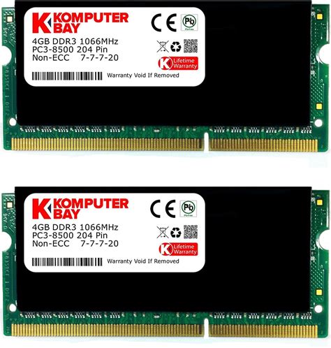 Amazon Komputerbay Pc Gb X Gb Ddr Sodimm Hynix