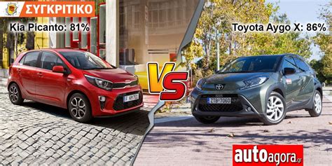 Kia Picanto Vs Toyota Aygo X Kia Picanto Toyota Aygo X