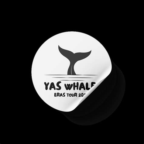 Yas Whale Tay Tay Svg Eras Tour 20232024 Digital Svg File For Fan