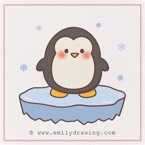How To Draw A Cute Cartoon Penguin Easy Step By Step – Bilarasa